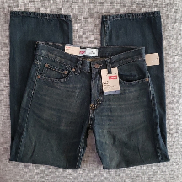Levi's 550 Relaxed fit jeans size 16R - Picture 2 of 5